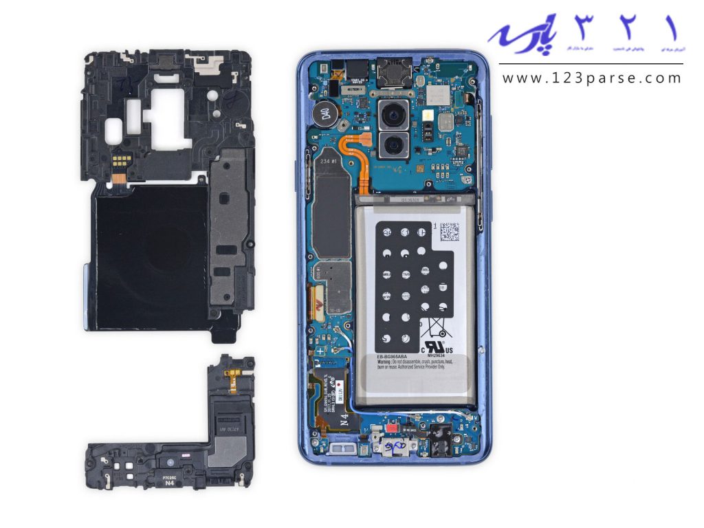 آموزش باز و بسته کردن گوشی سامسونگ گلکسی S9-آموزش تعمیرات موبایل رایگان
