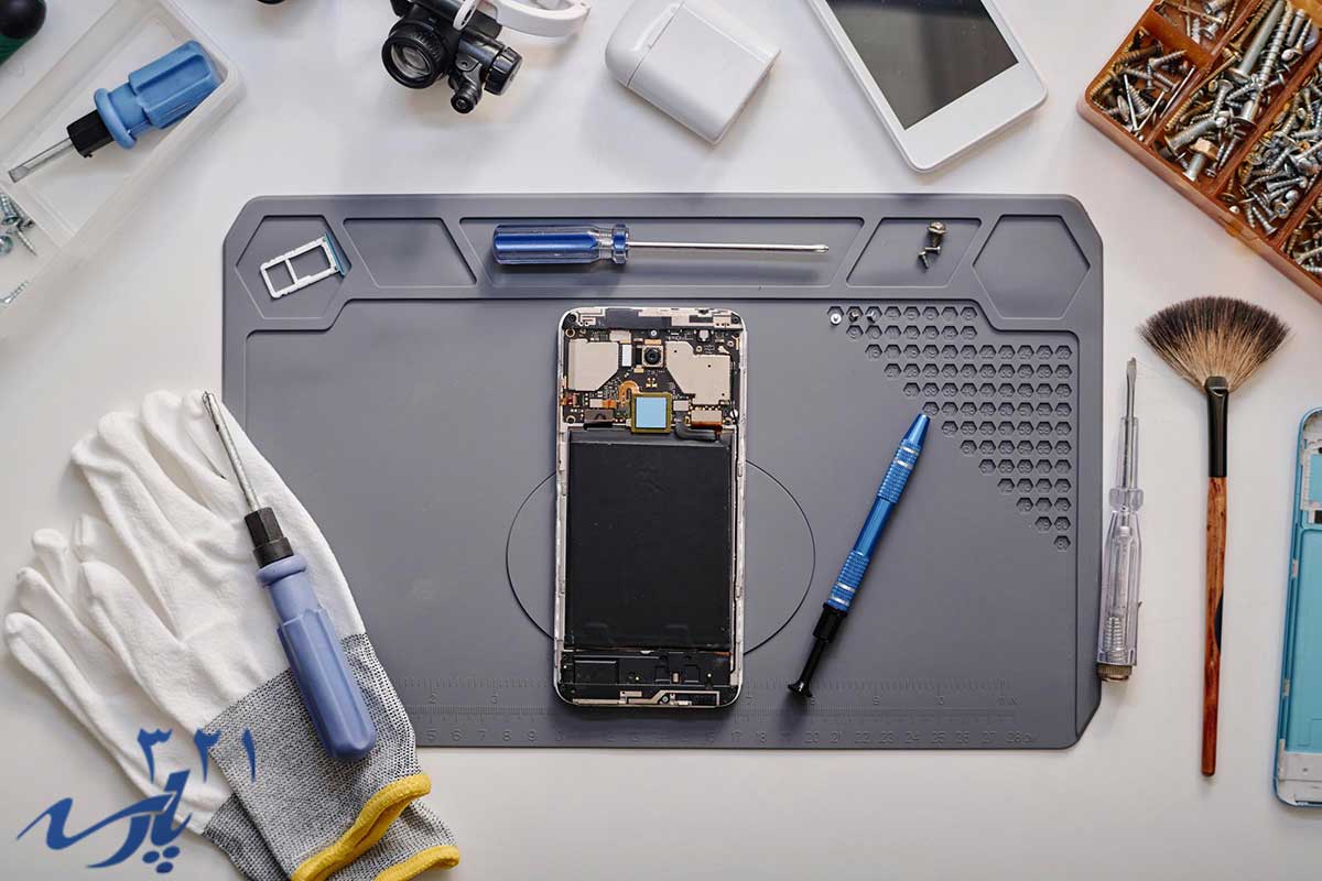 تجهیزات شغل تغمیرات موبایل