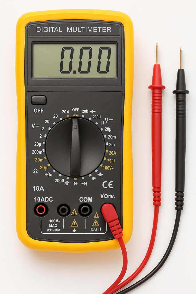 مولتی‌متر دیجیتال (Digital Multimeter)